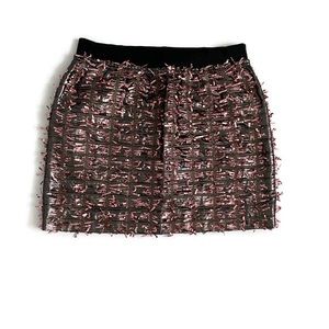 J.Crew Collection Tinsel Mini Skirt